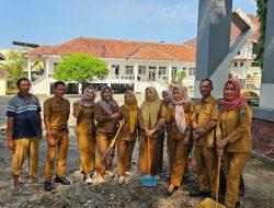 Sekretaris DPRD Lampung Selatan Kembali Lakukan Gotong Royong Untuk Mensukseskan Program GERTAK Helau