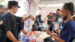 Di Tengah Hingar Bingar Indonesian Drift Series 2026, Bupati Egi Sempatkan Jajan Dagangan Pelaku UMKM