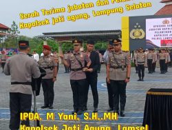 Kapolres Lampung Selatan Sertijab KSKP Bakauheni dan Kapolsek Jati Agung