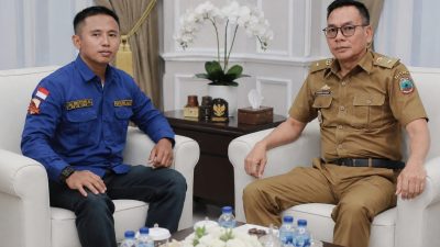 Sekretaris DPRD Lampung Selatan Achmad Herry Terima Kunjungan Silaturahmi Ormas GARUDA Bahas Soal Ketenagakerjaan
