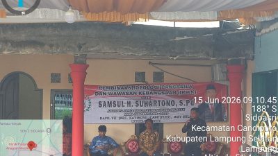 Gencarkan Nilai Nasionalisme, Samsul Kembali Gelar Kegiatan IPWK Dikediamannya