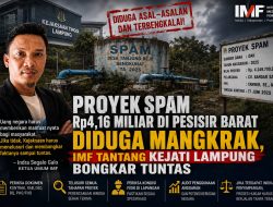 SPAM Rp4,16 Miliar di Pesisir Barat Diduga Belum Berfungsi Optimal, IMF Tantang Kejati Lampung Bongkar Faktanya Secara Tuntas