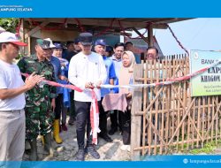 Bupati Egi Resmikan Bank Sampah Lapah Khagom Jejama, Bukti Perubahan Besar Bisa Dimulai dari Desa
