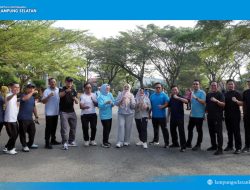 Jumat Sehat di GWH Kalianda, ASN Lampung Selatan Kompak Jaga Kebugaran Demi Pelayanan Prima