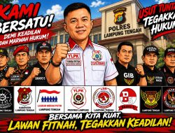 YLPK PERARI dan Gabungan Ormas Desak Polres Lampung Tengah Segera Tindaklanjuti Laporan Slamet Riyadi Putra Dugaan Pelanggaran UU ITE