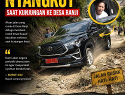 Mobil Bupati Tersendat di Jalan saat menuju Desa Ranji, Janji Perbaikan Jadi Sorotan