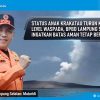 Status Anak Krakatau Turun ke Level Waspada, BPBD Lampung Selatan Ingatkan Batas Aman Tetap Berlaku