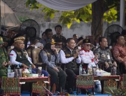 Kemah Bhakti Satya Linmas dan Pengukuhan Organisasi ASLINMAS Serta ABPEDNAS Digelar di Bandar Lampung