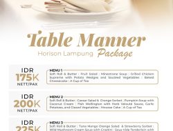 Hotel Horison Lampung Hadirkan “Table Manner Horison Lampung Package”, Perpaduan Edukasi Etika Jamuan dan Pengalaman Fine Dining