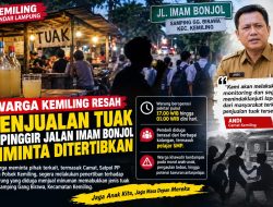 WARGA KEMILING RESAH, PENJUAL TUAK DI PINGGIR JALAN IMAM BONJOL DIMINTA DITERTIBKAN